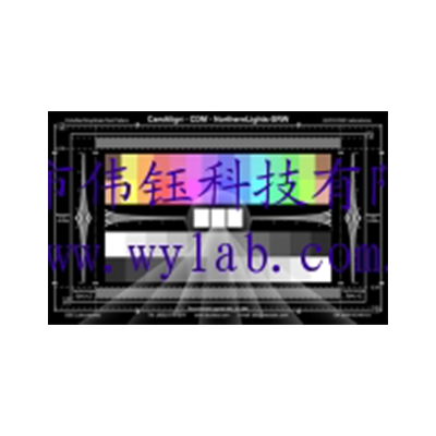 雙曲分辨率楔形測試卡