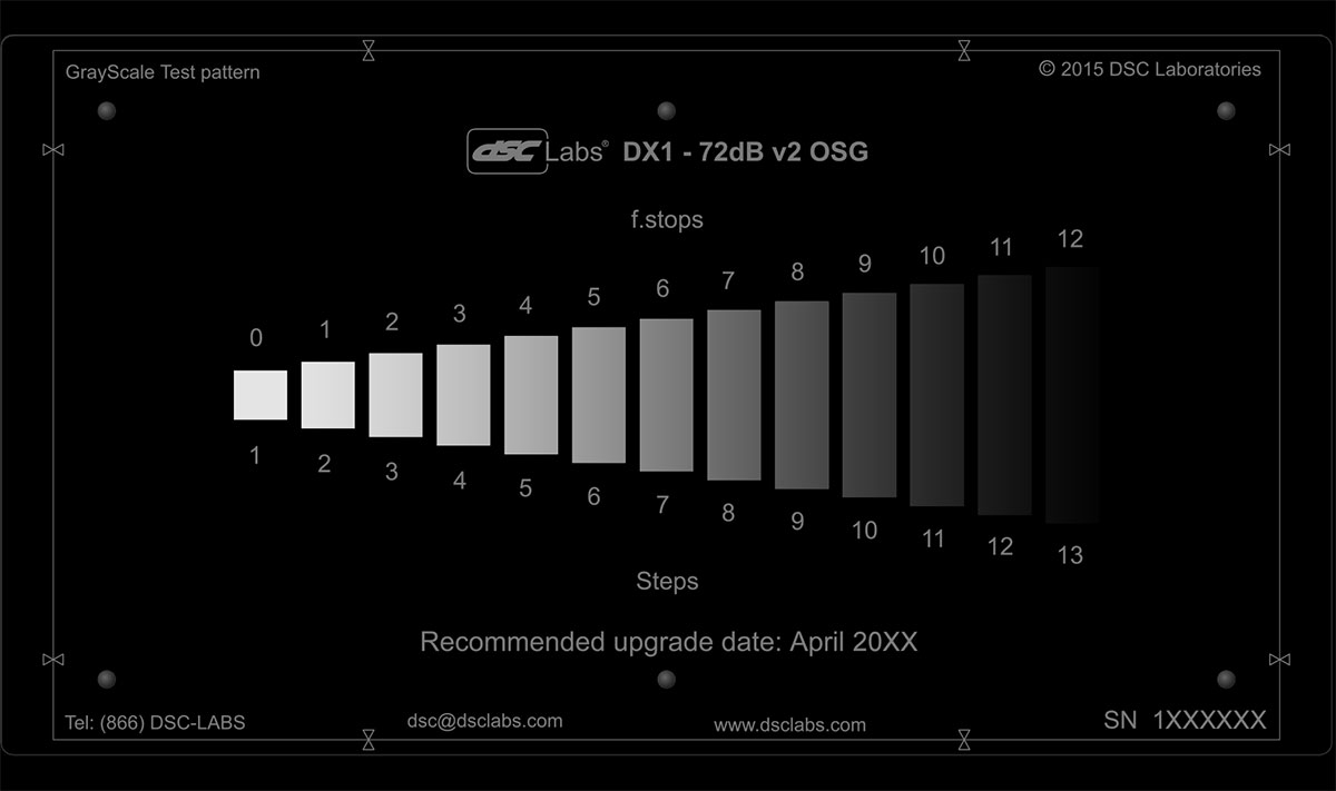 Combi DX-1 – 72dB – 12 f-stop 灰度 OSG